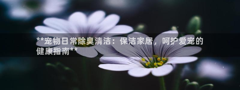 AG尊龙凯时注册：**宠物日常除臭清洁：保洁家居，呵护爱