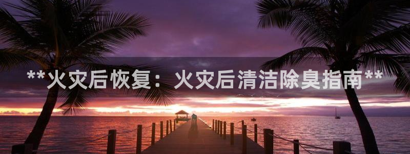 尊龙凯时一人生就是博官网：**火灾后恢复：火灾后清洁除臭