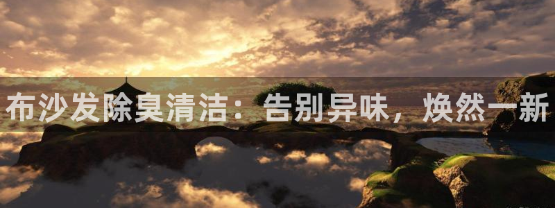 尊龙凯时人生就是博官网登录：布沙发除臭清洁：告别异味，焕